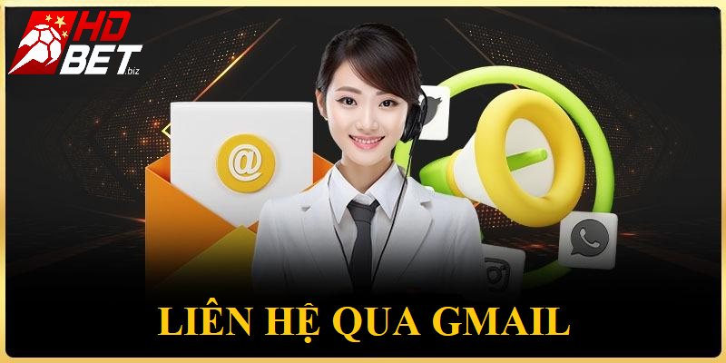 Chăm sóc khách hàng HDBet qua email dễ dàng