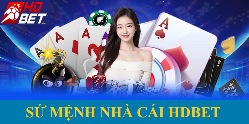 Sứ mệnh của nhà cái là mang đến trải nghiệm cá cược tuyệt vời